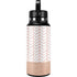 Rose Gold Herringbone Hydro Flask 32oz Wide Mouth Skin